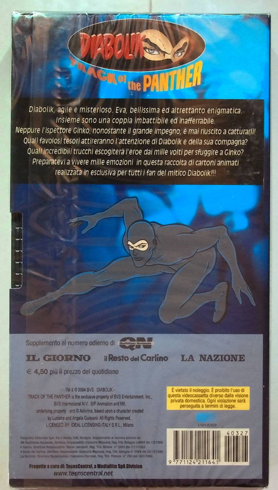 EBOND Diabolik - L'altro Volto Di Diabolik Editoriale VHS VH000626