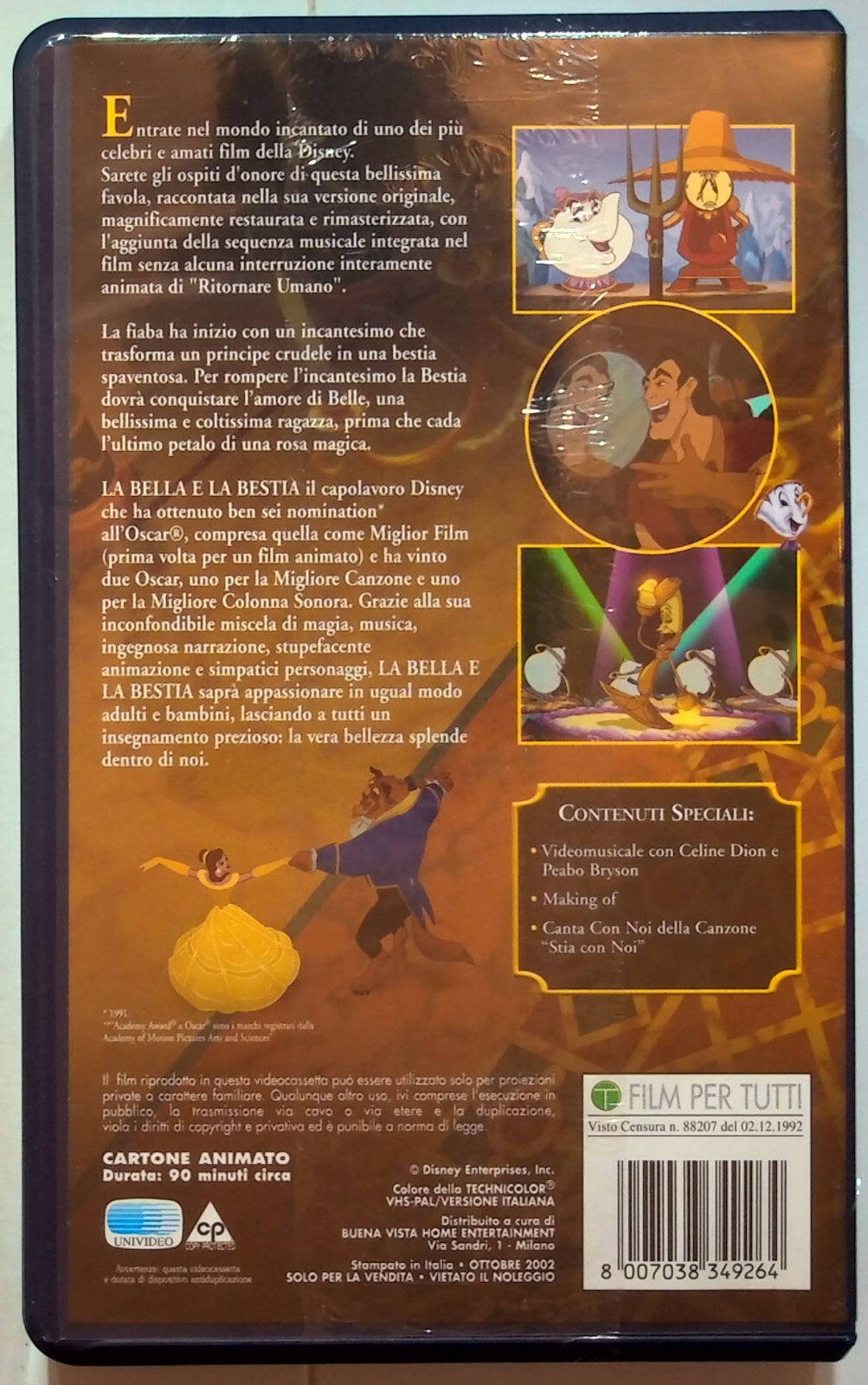 EBOND La Bella E La Bestia - Edizione Speciale - Walt Disney VHS VH000659