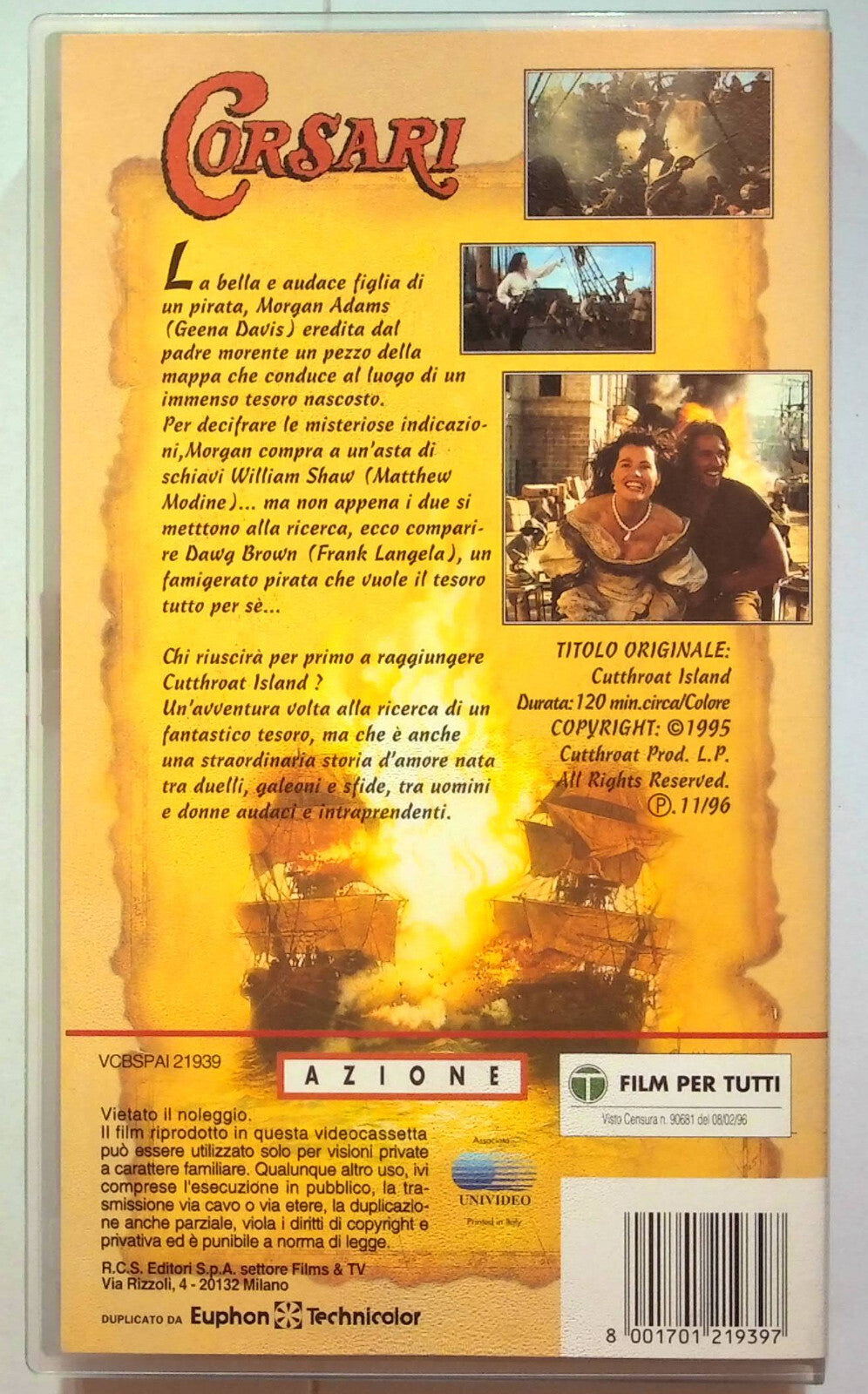 EBOND Corsari VHS VH000660