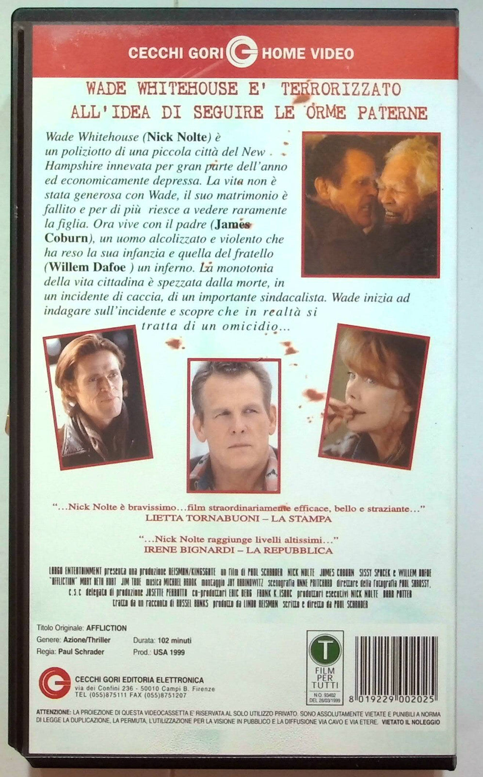 EBOND Affliction VHS VH000667