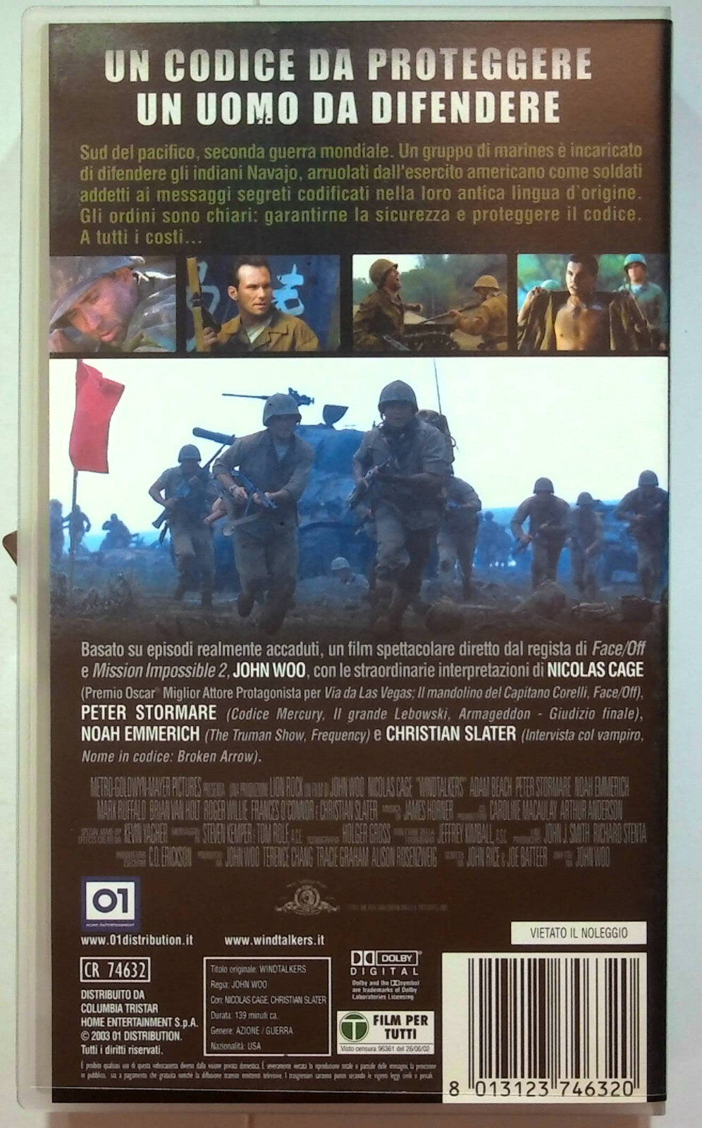 EBOND Windtalkers VHS VH000668