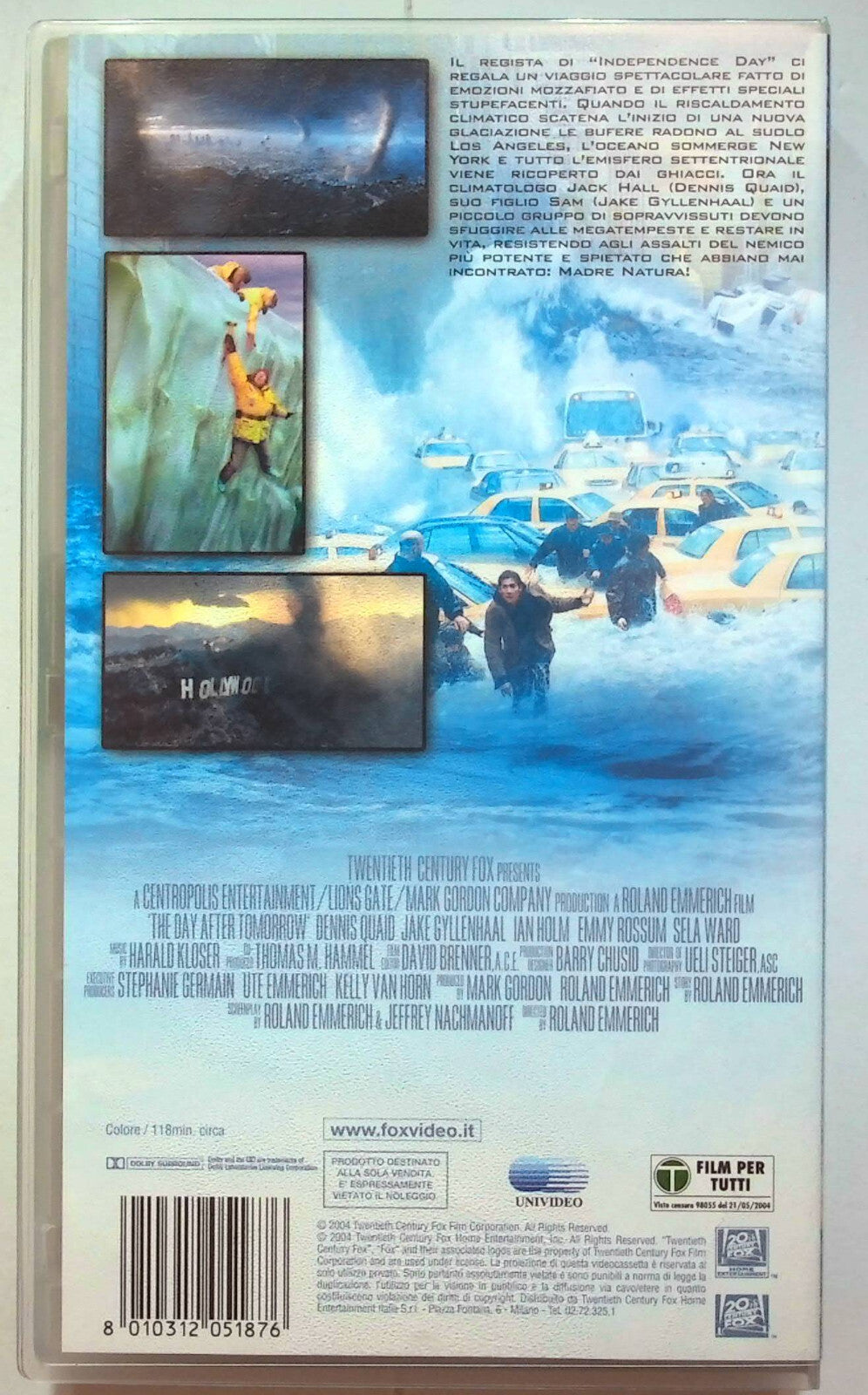 EBOND The Day After Tomorrow - L'alba Del Giorno Dopo VHS VH000710