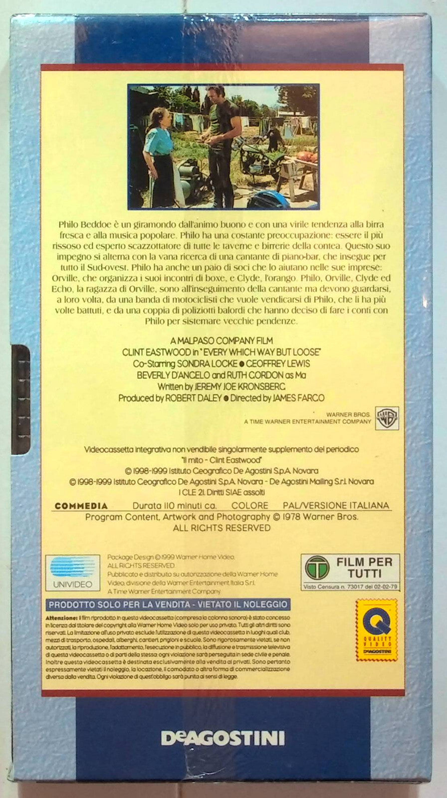 EBOND Filo Da Torcere Editoriale VHS VH000719