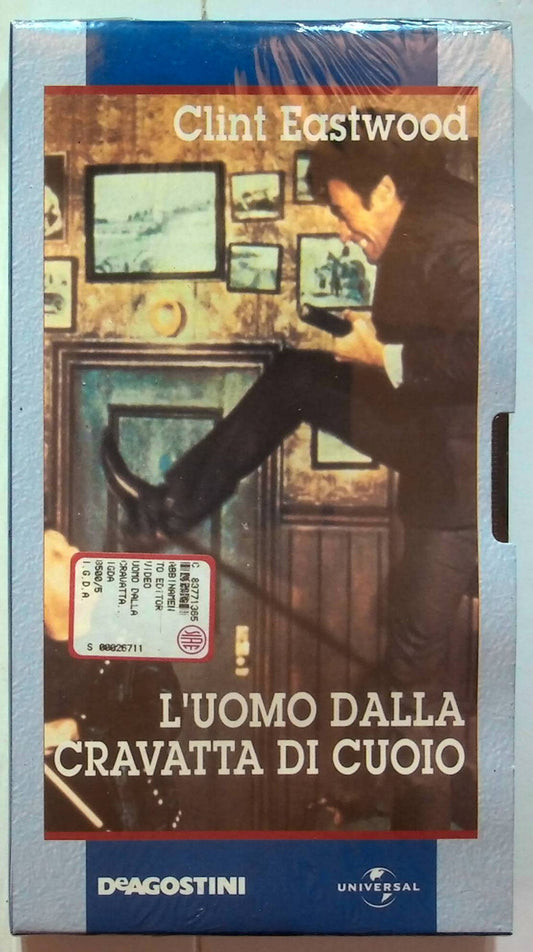 EBOND L'uomo Dalla Cravatta Di Cuoio Editoriale VHS VH000731