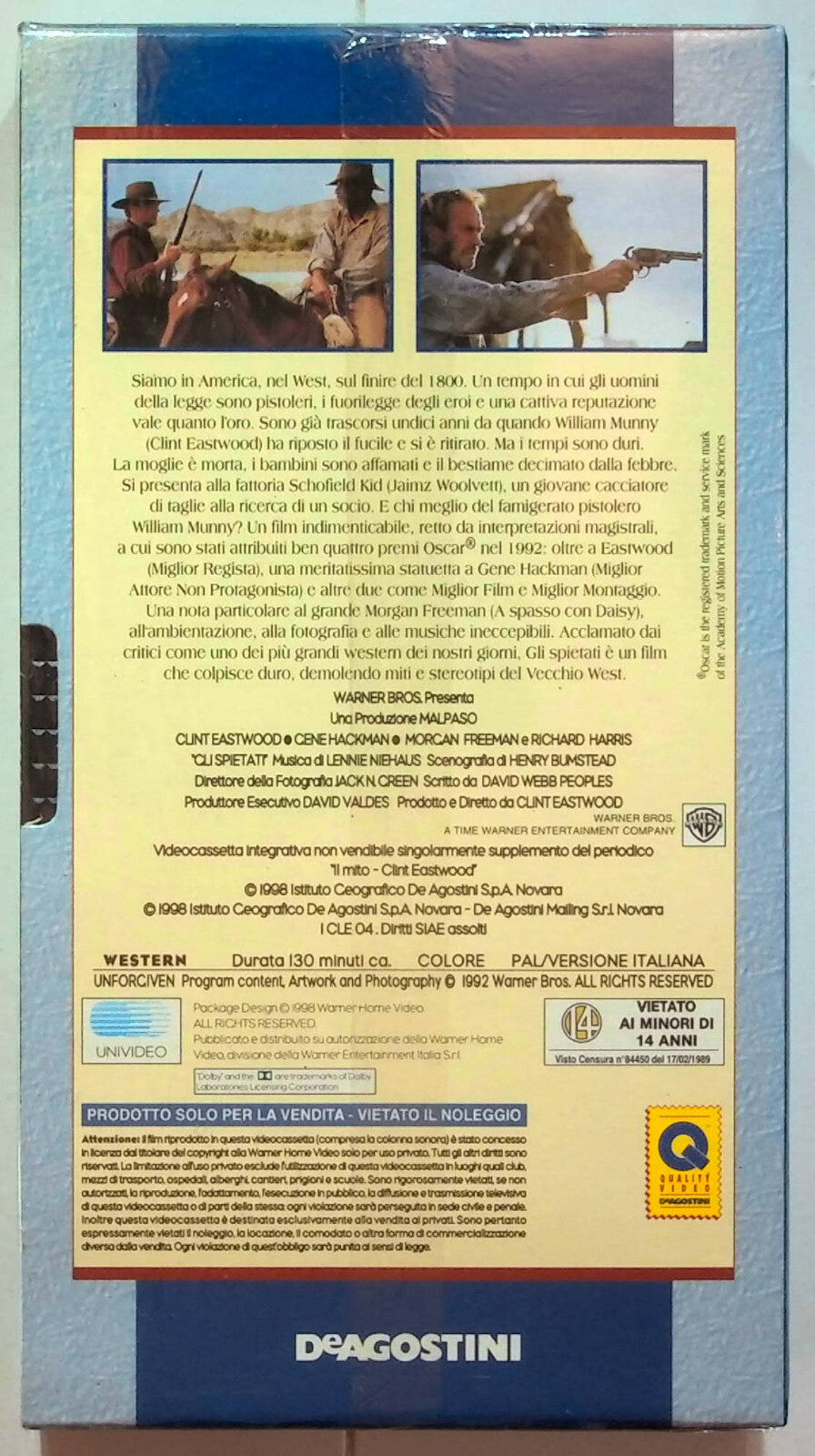 EBOND Gli Spietati Editoriale VHS VH000732
