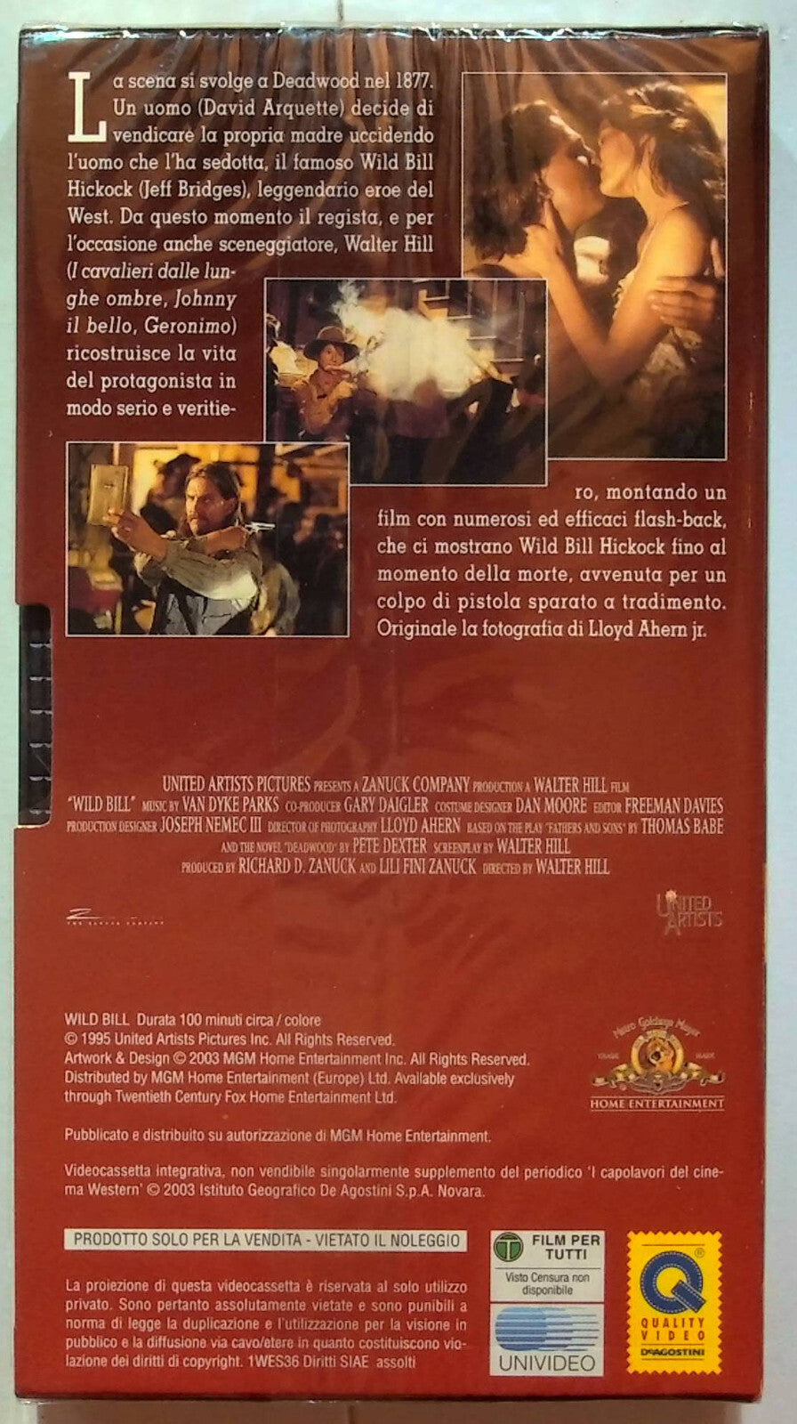 EBOND Wild Bill Editoriale VHS VH000774