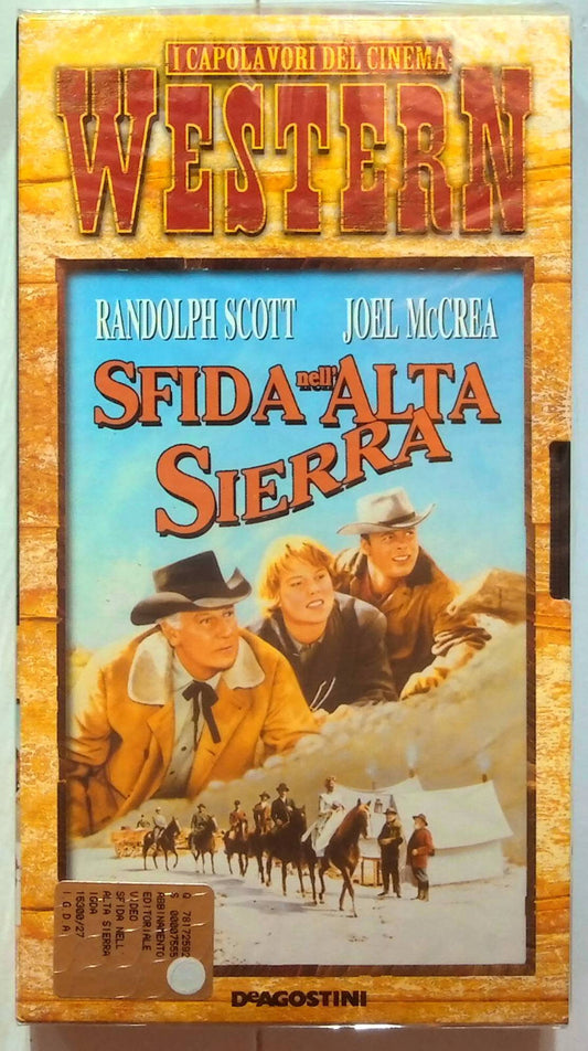 EBOND Sfida Nell'alta Sierra Editoriale VHS VH000780
