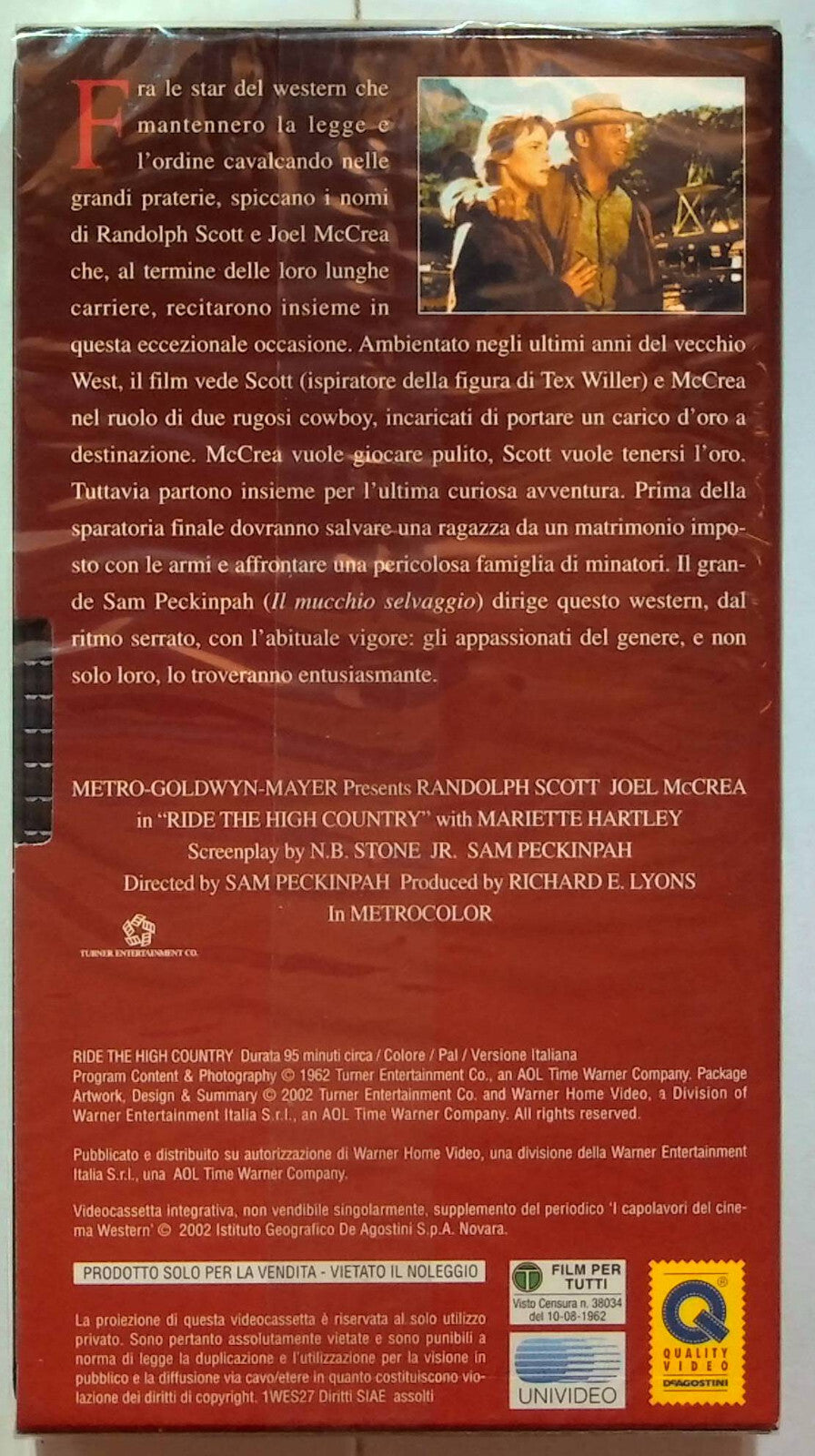 EBOND Sfida Nell'alta Sierra Editoriale VHS VH000780