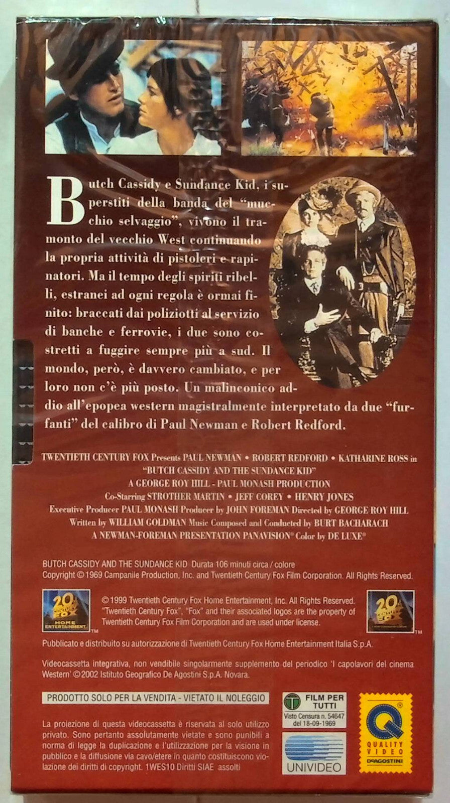EBOND Butch Cassidy Editoriale VHS VH000784