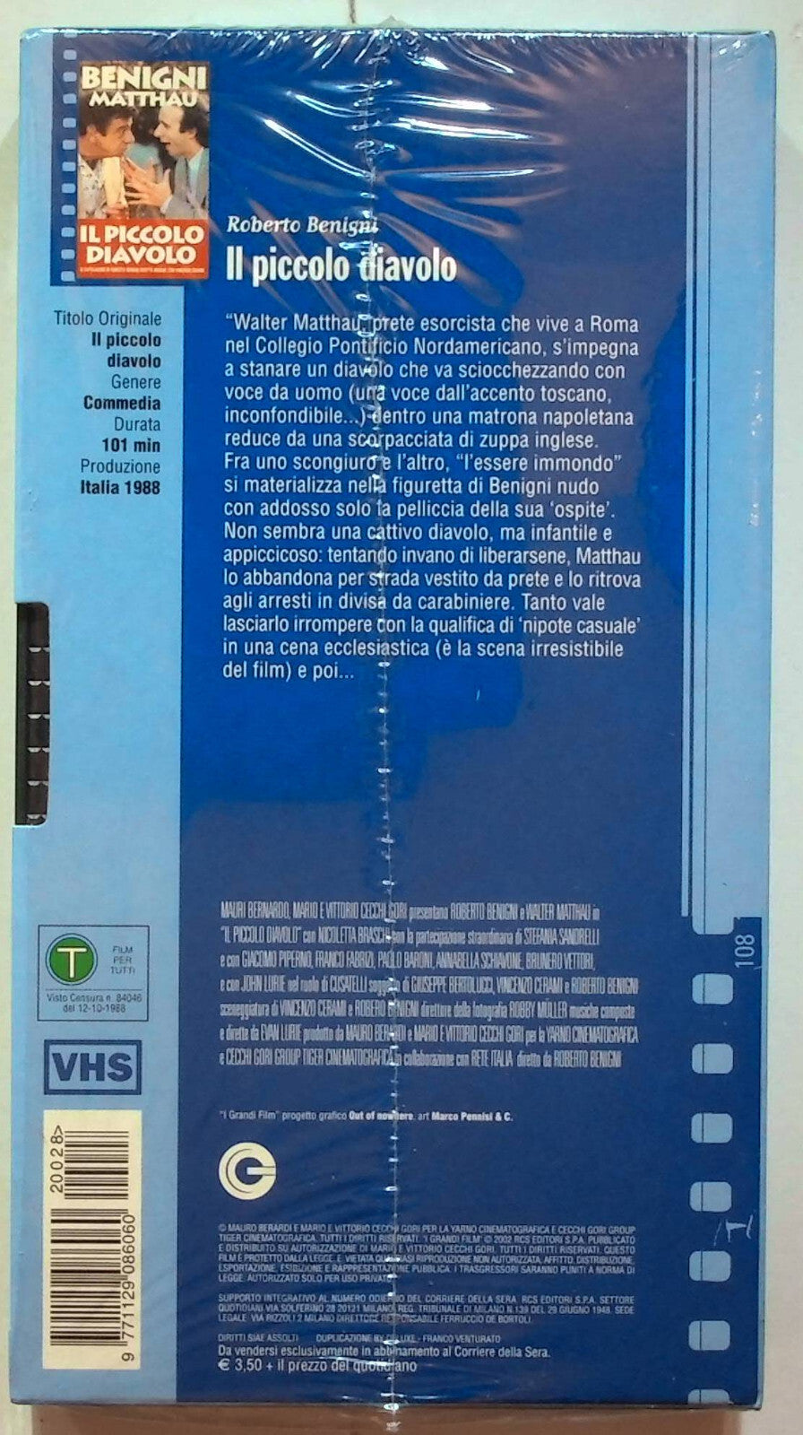 EBOND Il Piccolo Diavolo Editoriale VHS VH000789
