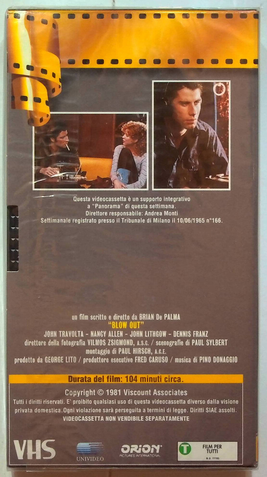 EBOND Blow Out Editoriale VHS VH000803