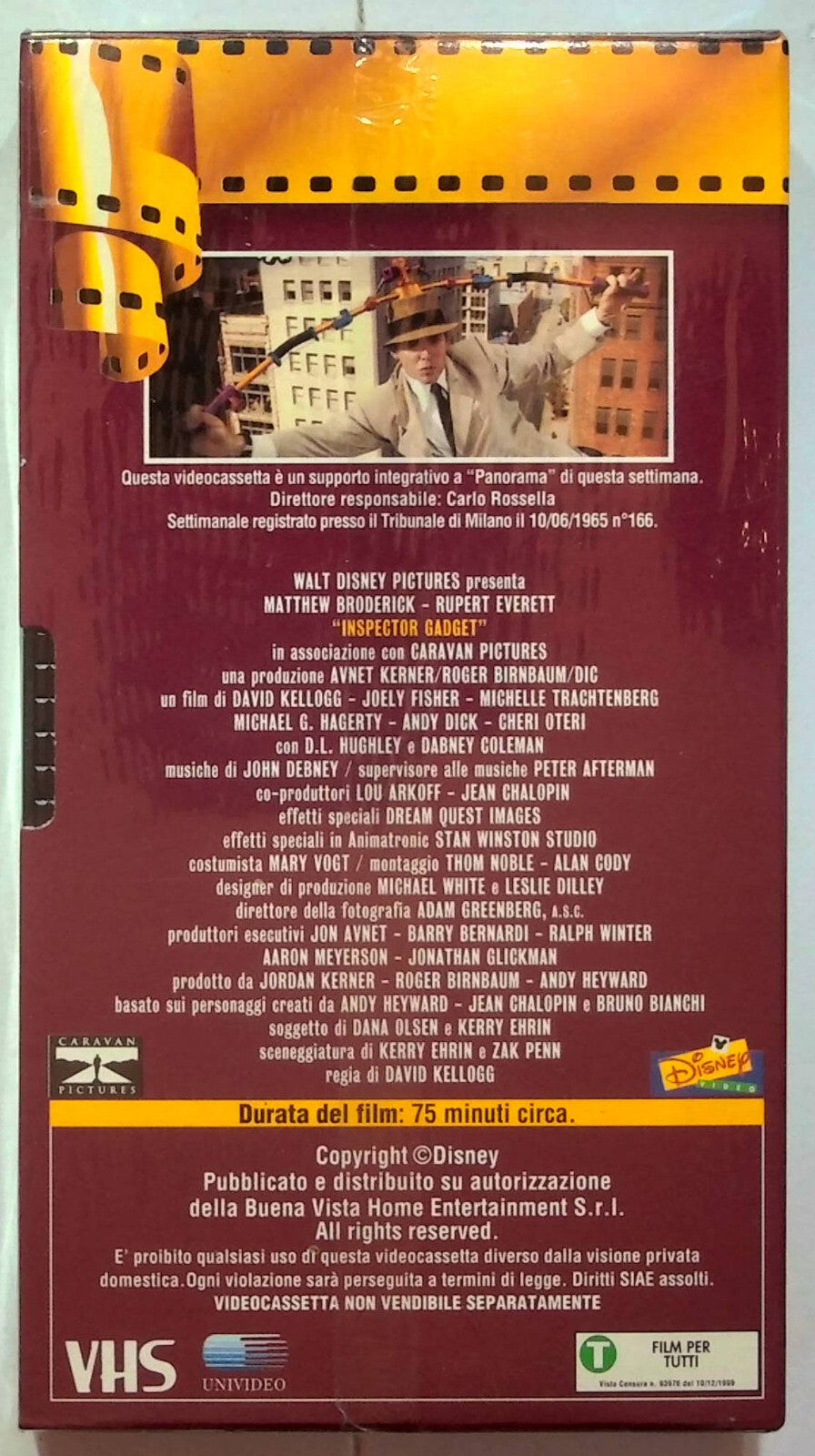 EBOND Inspector Gadget Editoriale VHS VH000807