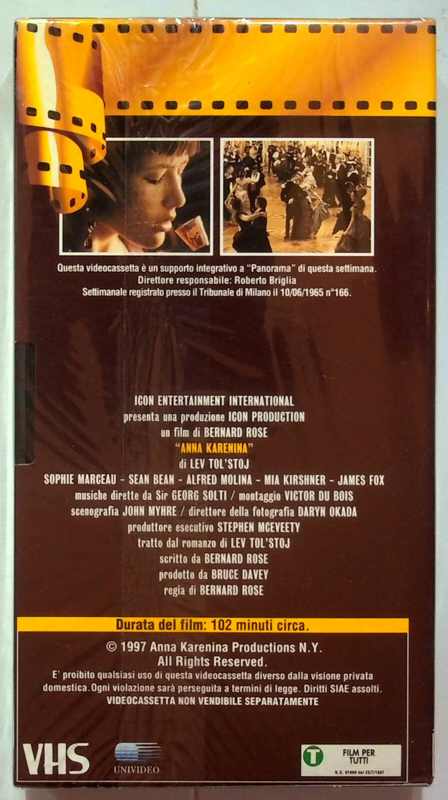 EBOND Anna Karenina Editoriale VHS VH000813