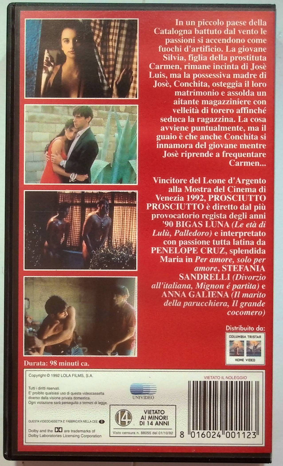 EBOND Prosciutto Prosciutto VHS VH000819