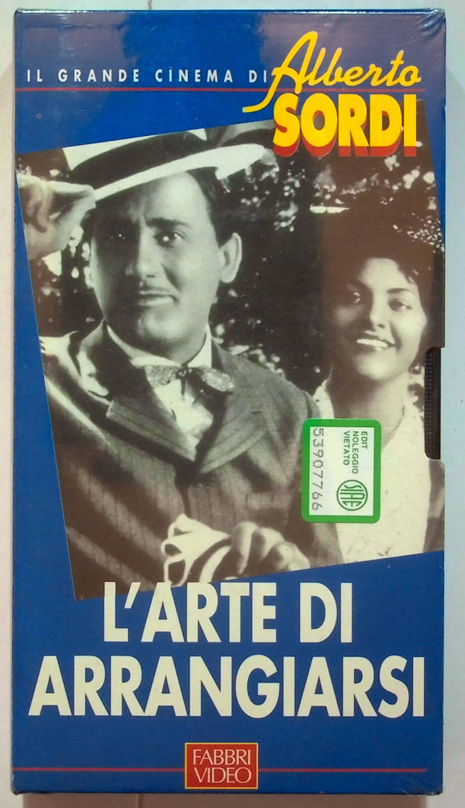 EBOND L'arte Di Arragiarsi Il Grande Cinema Alberto Sordi Editorialevhs VH000834