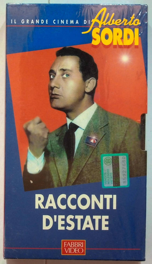 EBOND Racconti D'estate - Il Grande Cinema Alberto Sordi Editoriale VHS VH000835