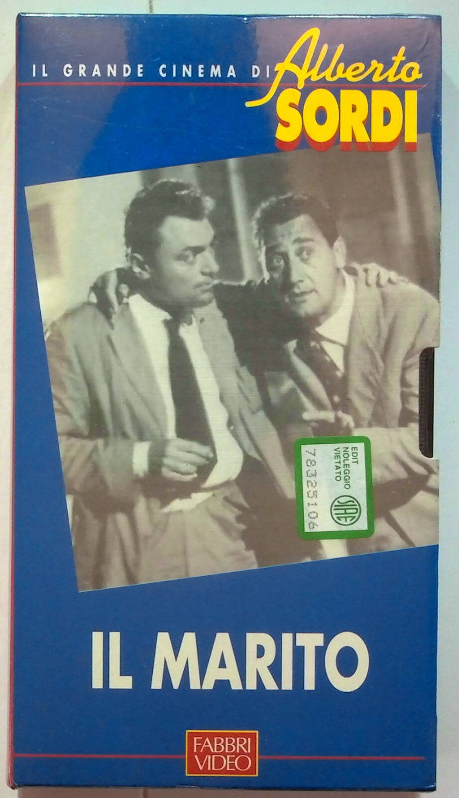 EBOND Il Marito - Il Grande Cinema Alberto Sordi Editoriale VHS VH000852