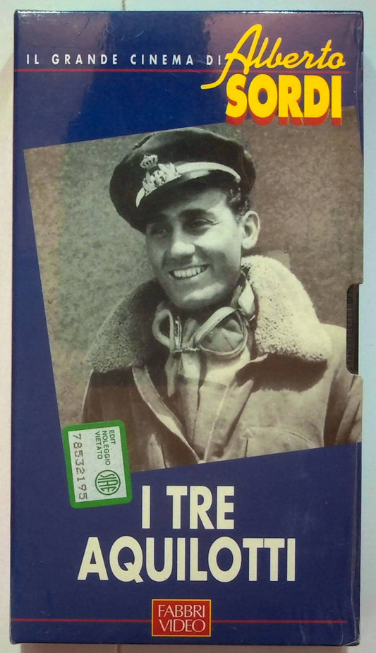 EBOND I Tre Aquilotti - Il Grande Cinema Alberto Sordi Editoriale VHS VH000854