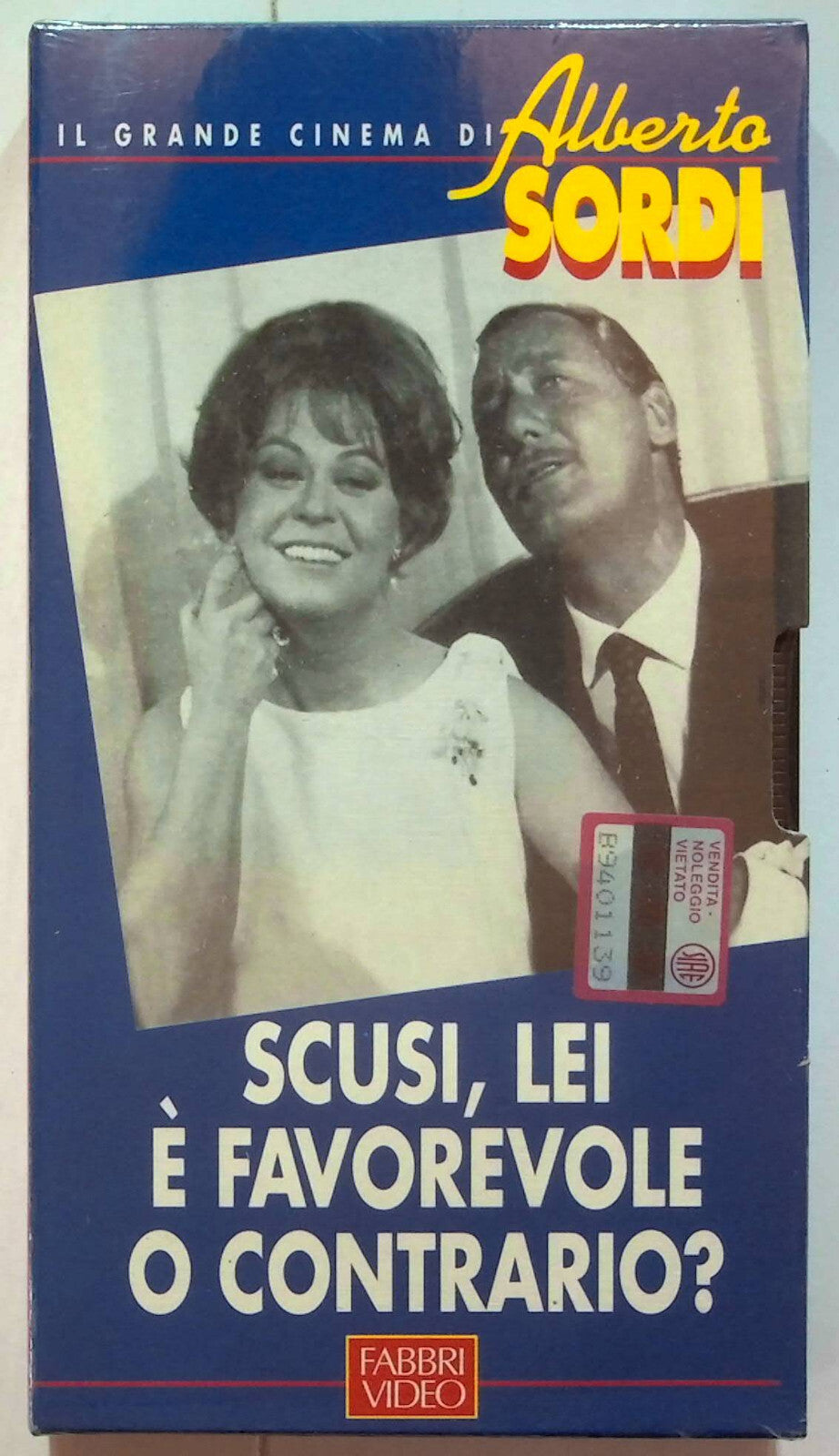 EBOND Scusi Lei e Favorevole o Contrario? Editoriale VHS VH000857