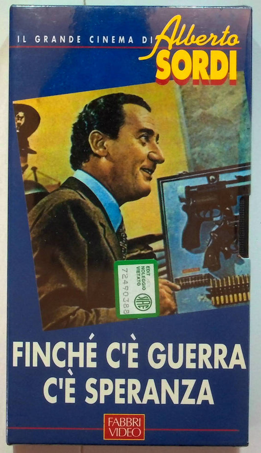 EBOND Finche C'e Guerra C'e Speranza Editoriale VHS VH000858