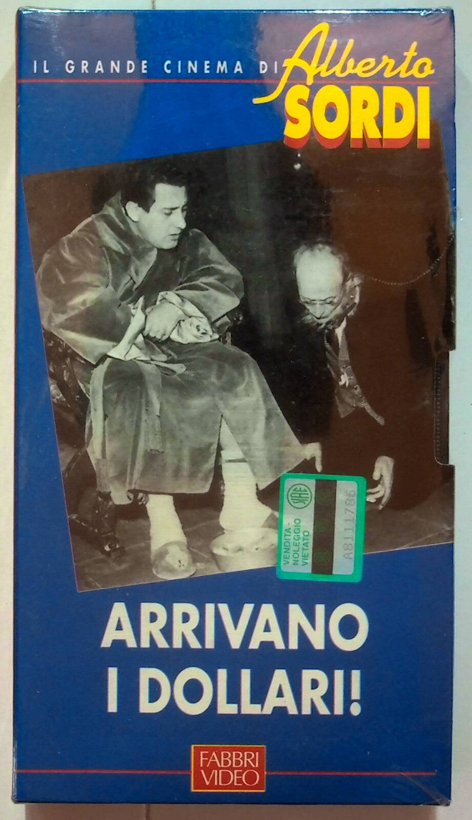 EBOND Arrivano I Dollari! Il Grande Cinema Alberto Sordi Editoriale VHS VH000861