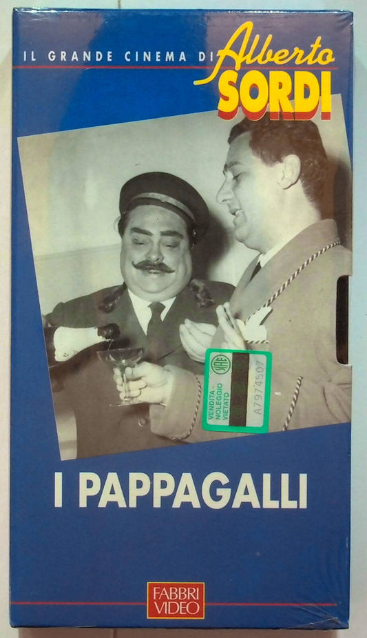 EBOND I Pappagalli Il Grande Cinema Alberto Sordi Editoriale VHS VH000862
