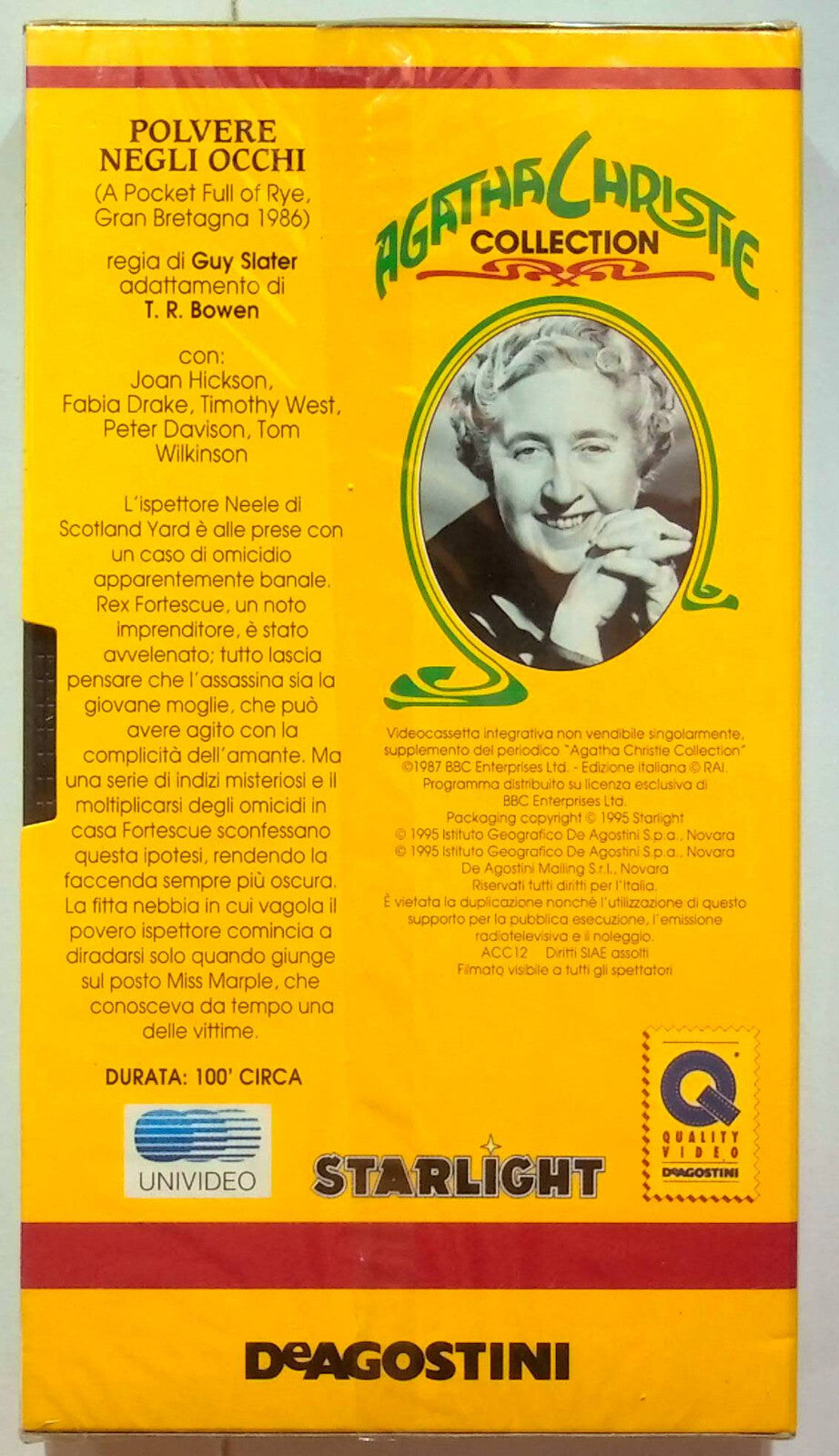EBOND Polvere Negli Occhi - Agatha Christie Collection Editoriale VHS VH000873