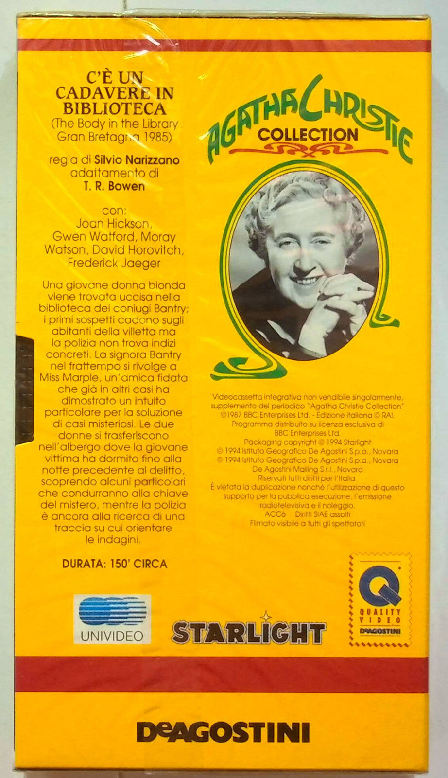 EBOND C'e Un Cadavere In Biblioteca - Agatha Christie Editoriale VHS VH000874