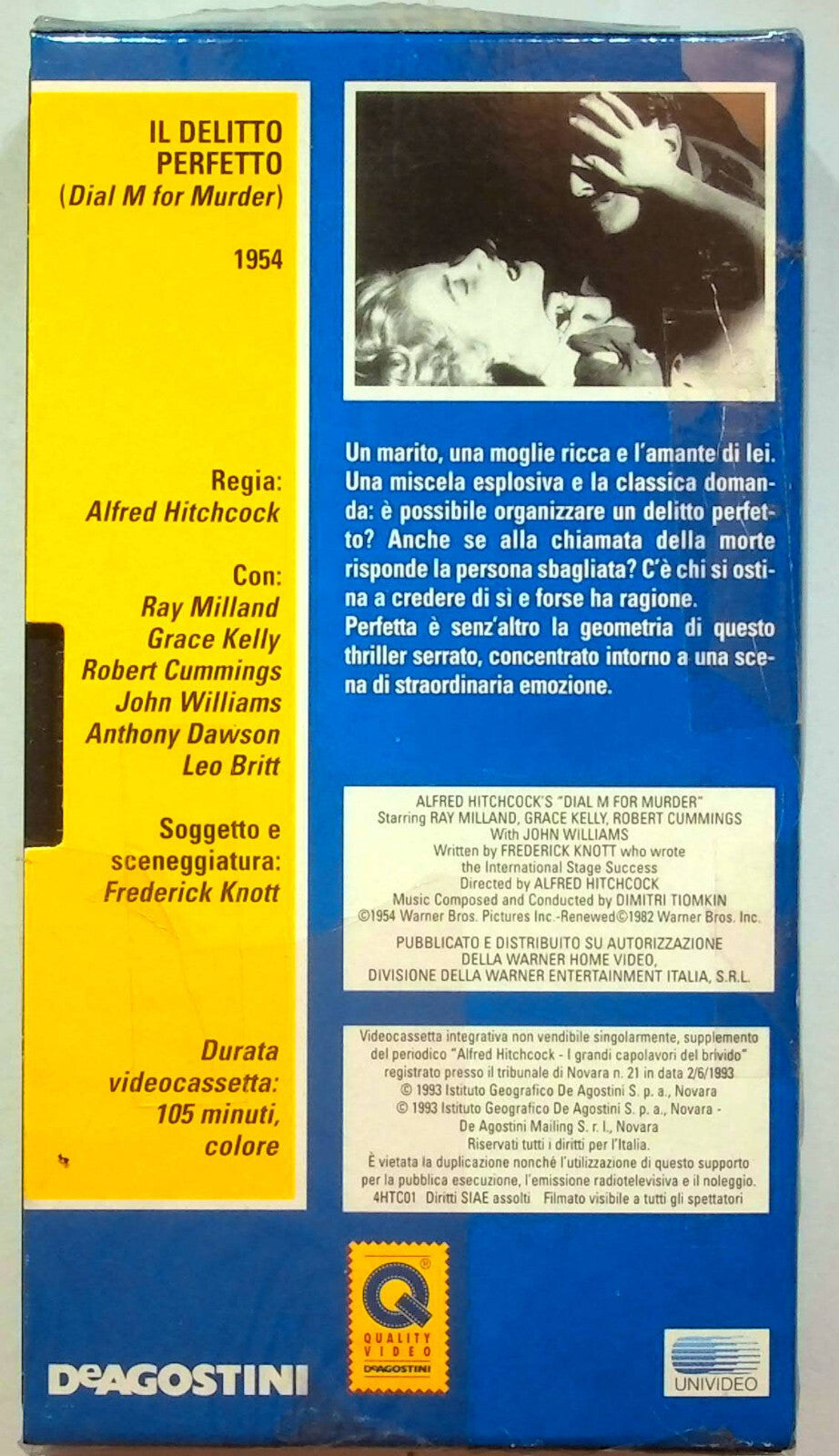 EBOND Il Delitto Perfetto - Alfred Hitchcock Editoriale VHS VH000882