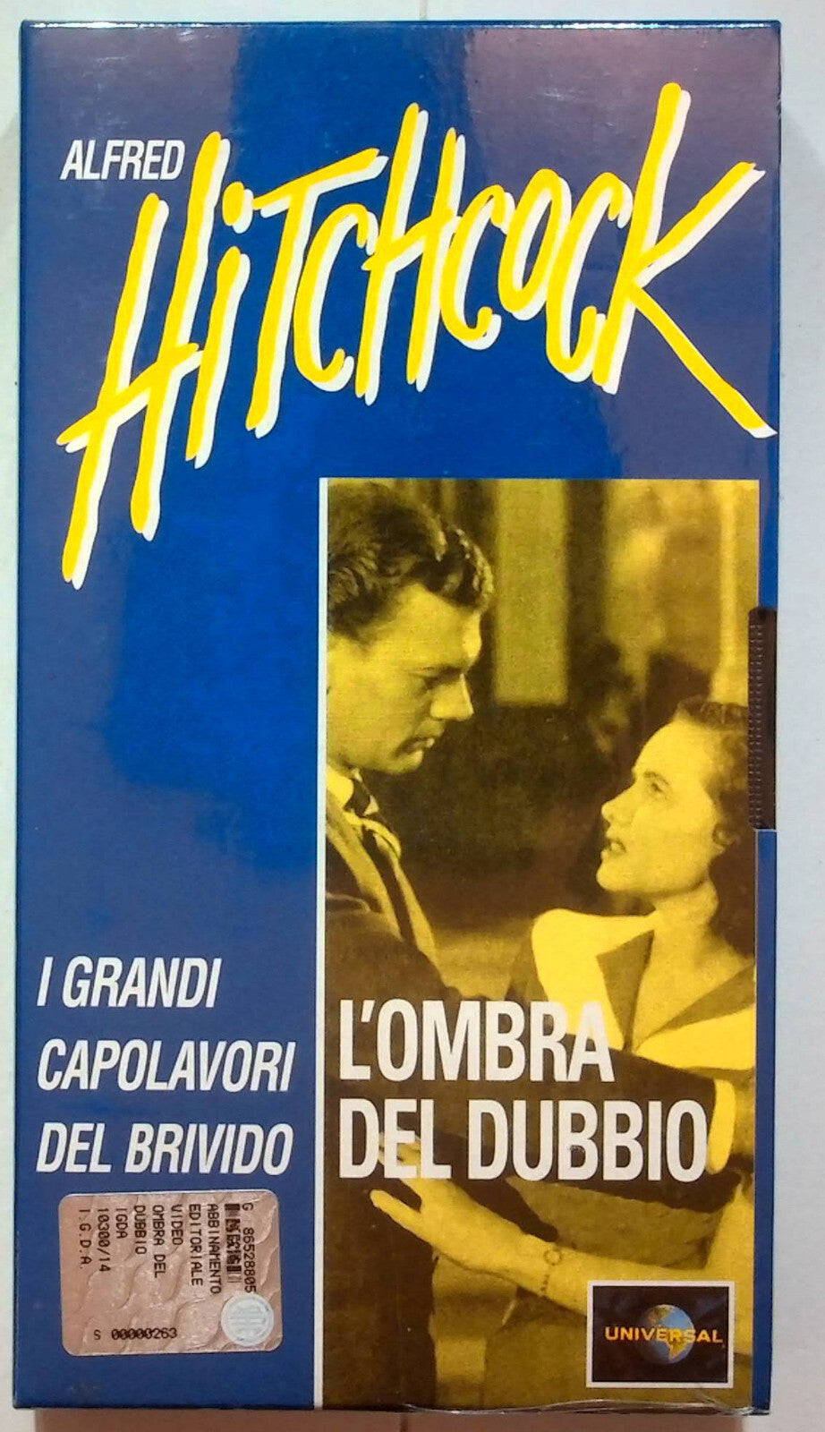 EBOND L'ombra Del Dubbio - Alfred Hitchcock Editoriale VHS VH000883
