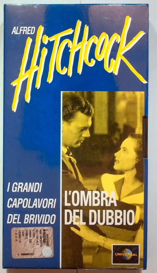 EBOND L'ombra Del Dubbio - Alfred Hitchcock Editoriale VHS VH000883