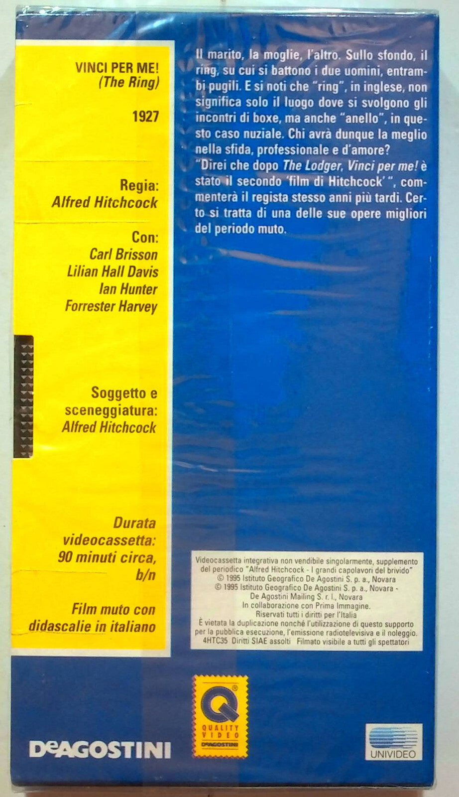 EBOND Vinci Per Me! - Alfred Hitchcock Editoriale VHS VH000906