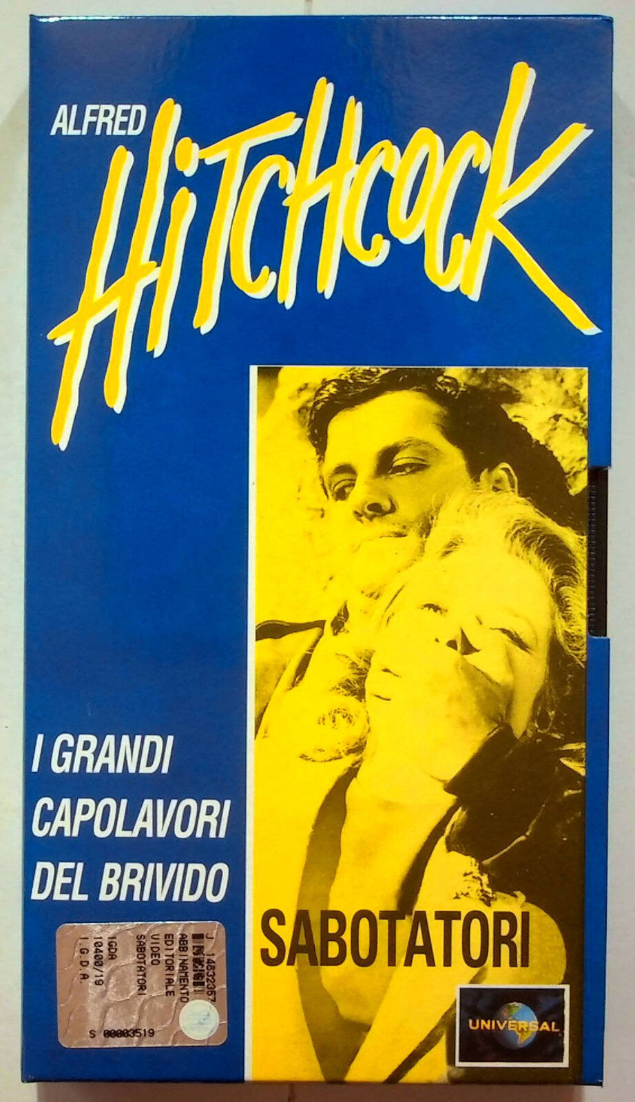 EBOND Sabotatori - Alfred Hitchcock Editoriale VHS VH000912