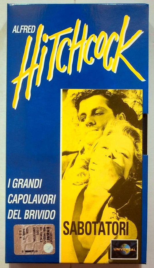 EBOND Sabotatori - Alfred Hitchcock Editoriale VHS VH000912