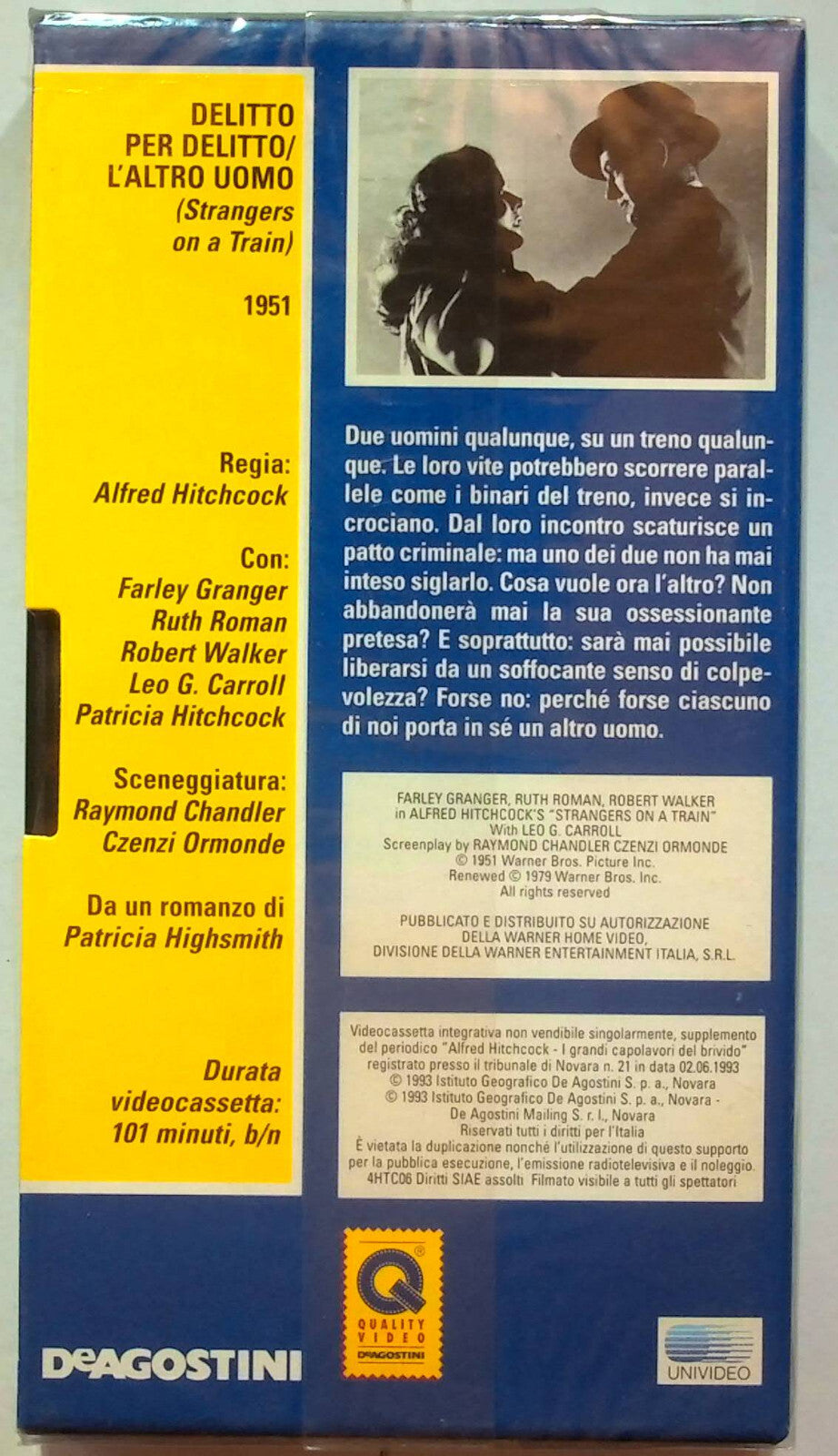 EBOND Delitto Per Delitto/l'altro Uomo Alfred Hitchcock Editoriale VHS VH000913