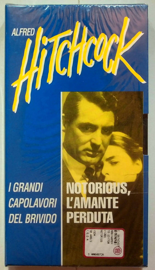 EBOND Notorious,l'amante Perduta - Alfred Hitchcock Editoriale VHS VH000919