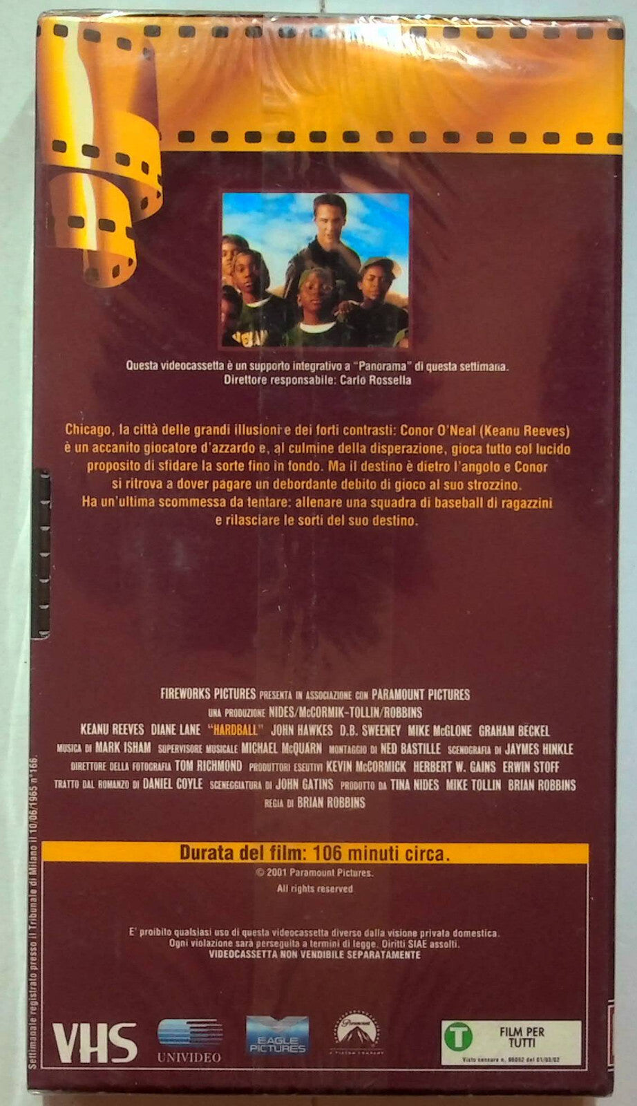 EBOND Hardball Editoriale VHS VH000931