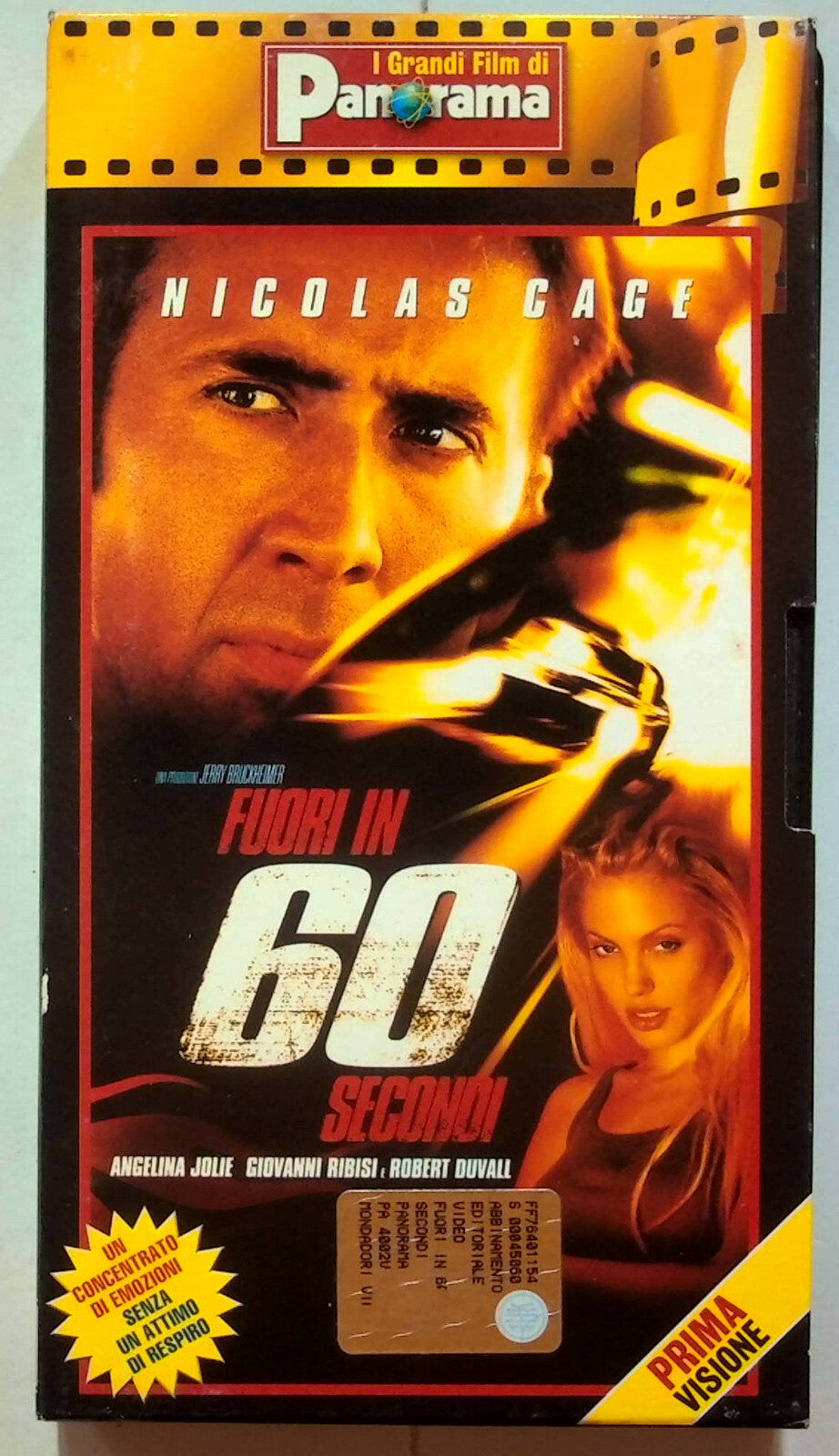 EBOND Fuori In 60 Secondi Editoriale VHS VH000933
