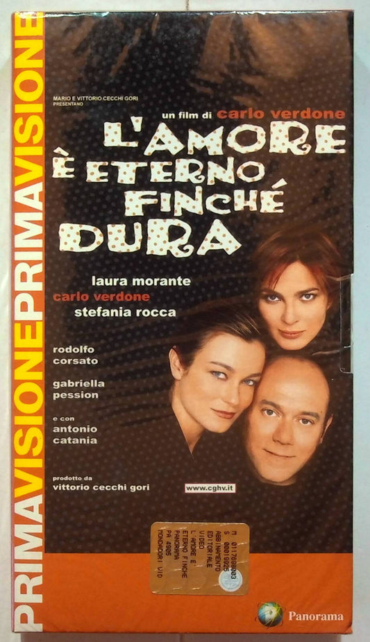 EBOND L'amore e Eterno Finche Dura Editoriale VHS VH000952