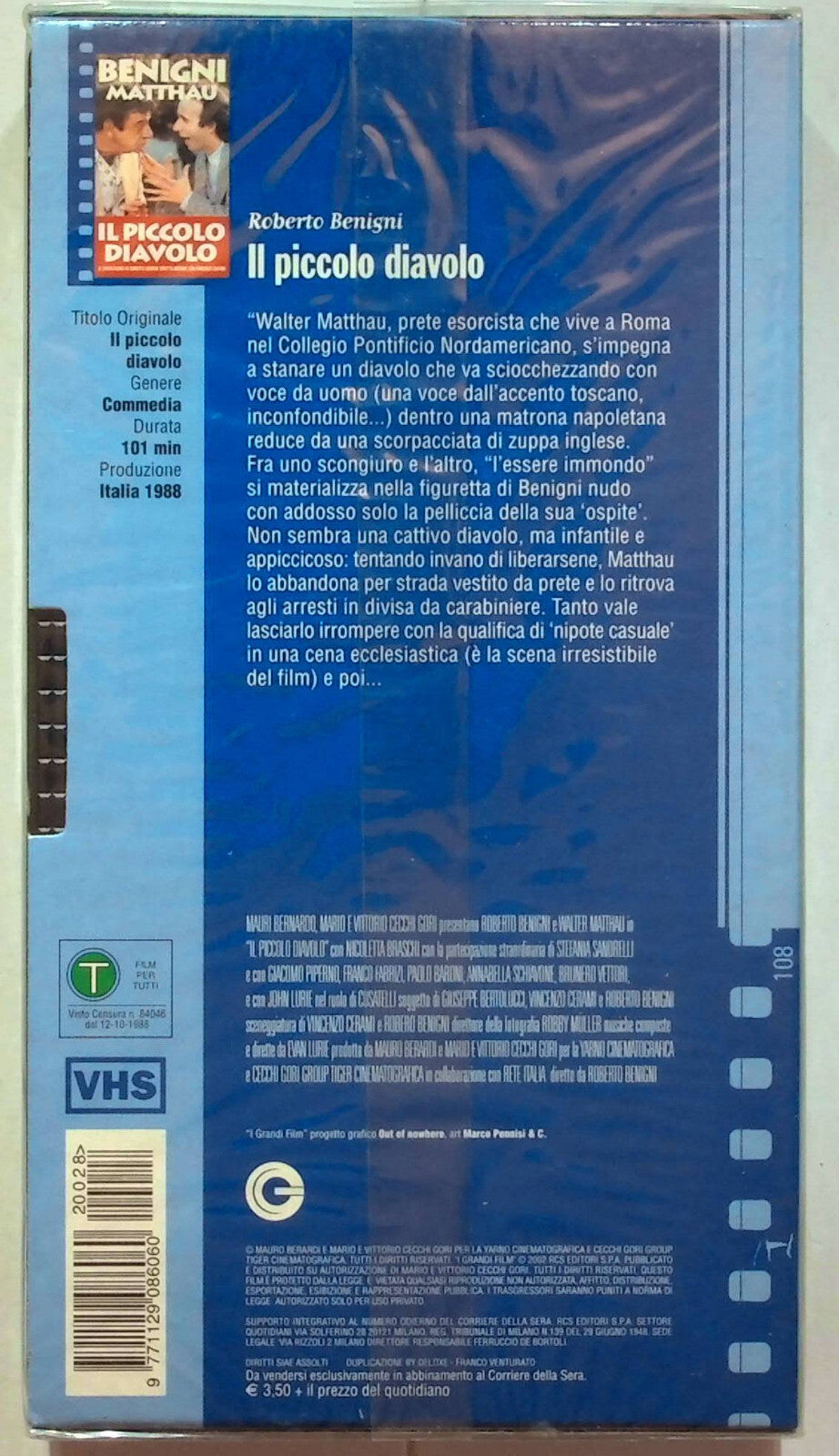 EBOND Il Piccolo Diavolo Editoriale VHS VH000963