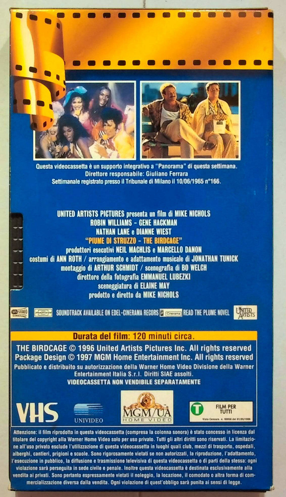 EBOND Piume Di Struzzo Editoriale VHS VH000964