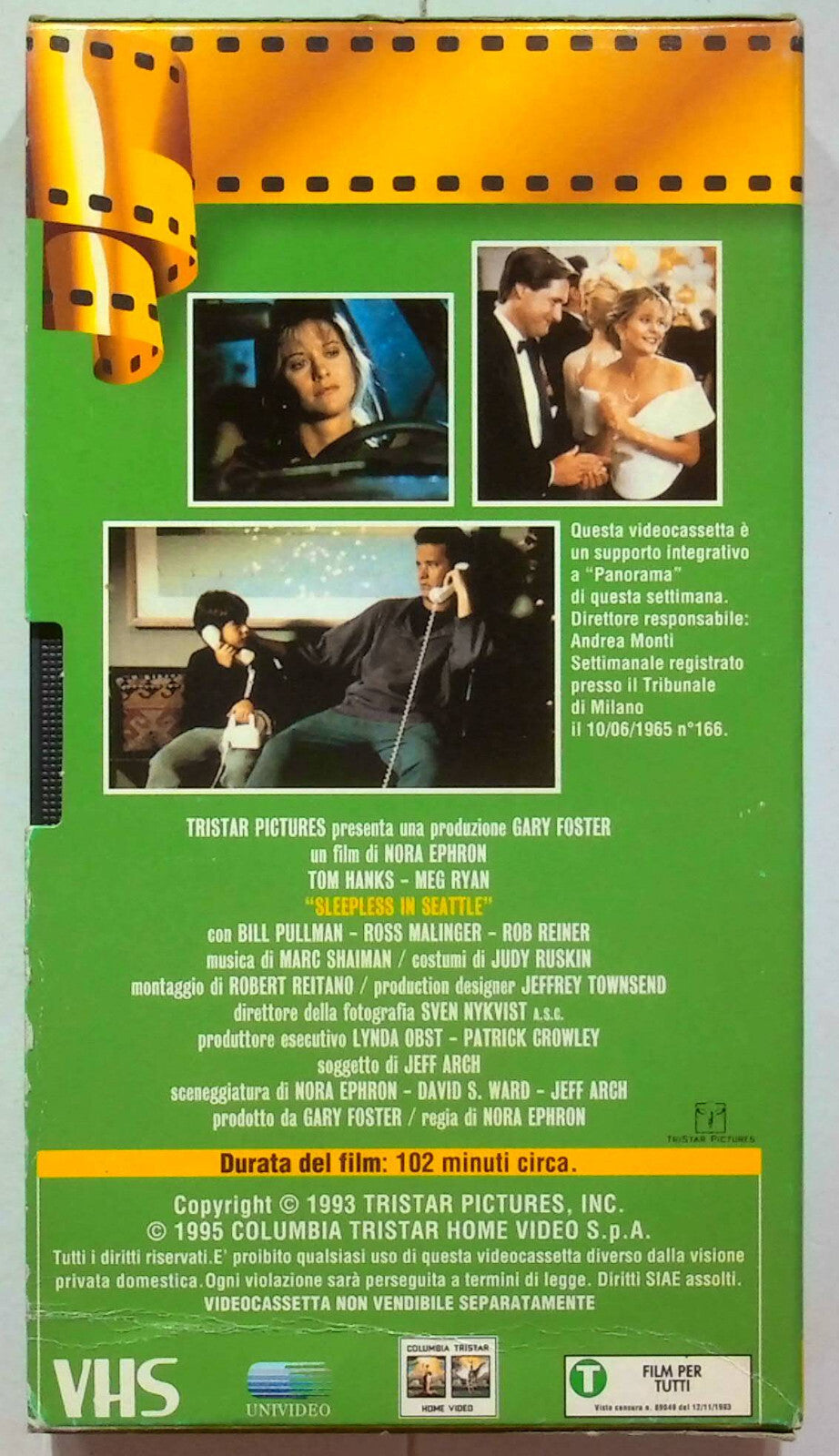 EBOND Insonnia D'amore Editoriale VHS VH000971