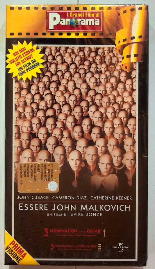 EBOND Essere John Malkovich Editoriale VHS VH001008