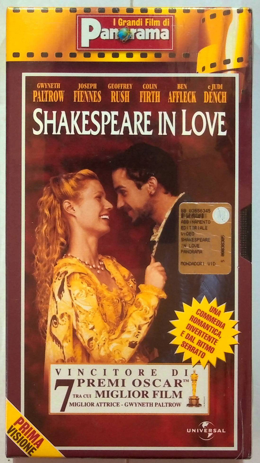 EBOND Shakespeare In Love Editoriale VHS VH001024