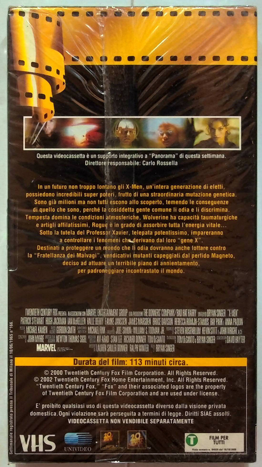 EBOND X-men Editoriale VHS VH001030