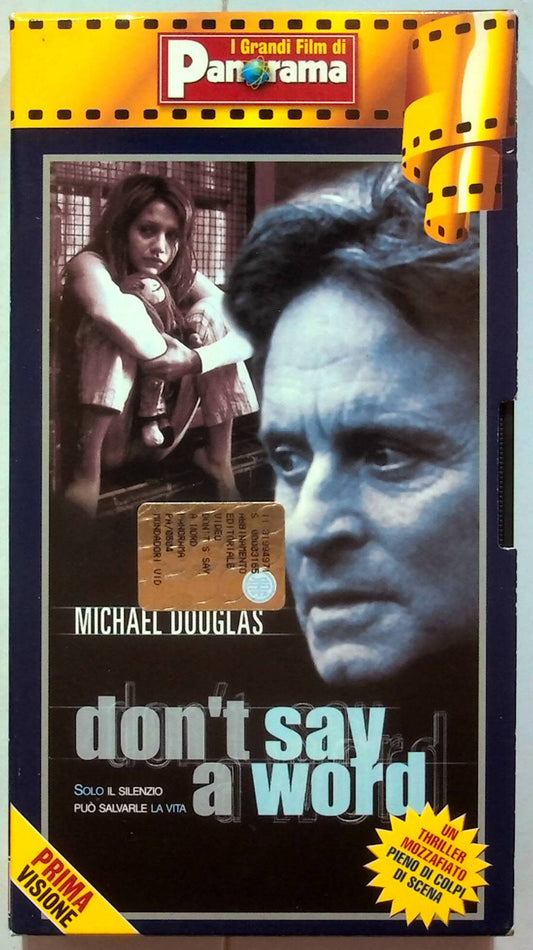 EBOND Don't Say a Word Editoriale VHS VH001059