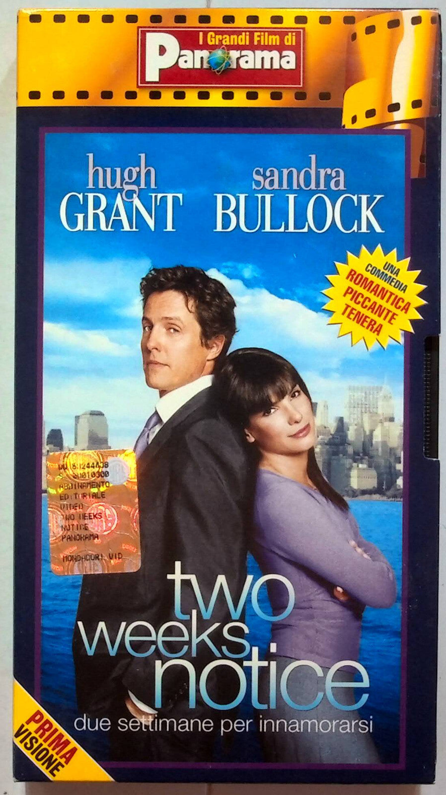 EBOND Two Weeks Notice - Due Settimane Per Innamorarsi Editoriale VHS VH001073