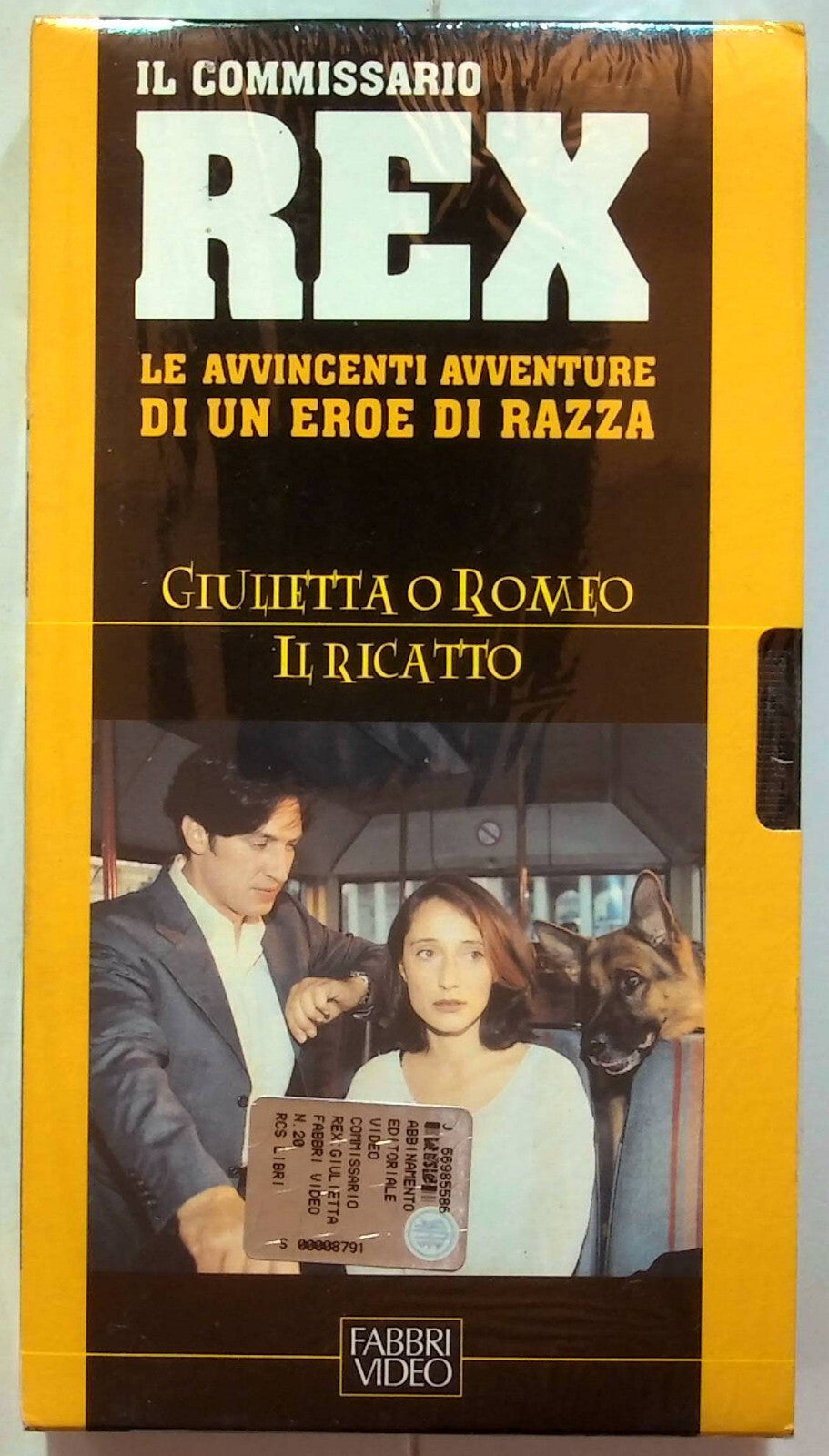 EBOND Il Commissari Rex Giulietta O Romeo - Il Ricatto - Editoriale VHS VH001105