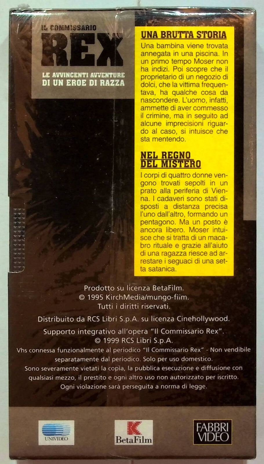 EBOND Rex - Una Brutta Storia - Nel Regno Del Mistero Editoriale VHS VH001106