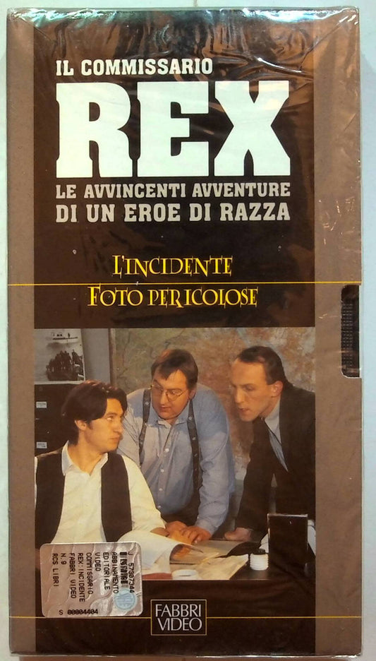 EBOND Il Commissario Rex - L'incidente - Foto Pericolose Editoriale VHS VH001118